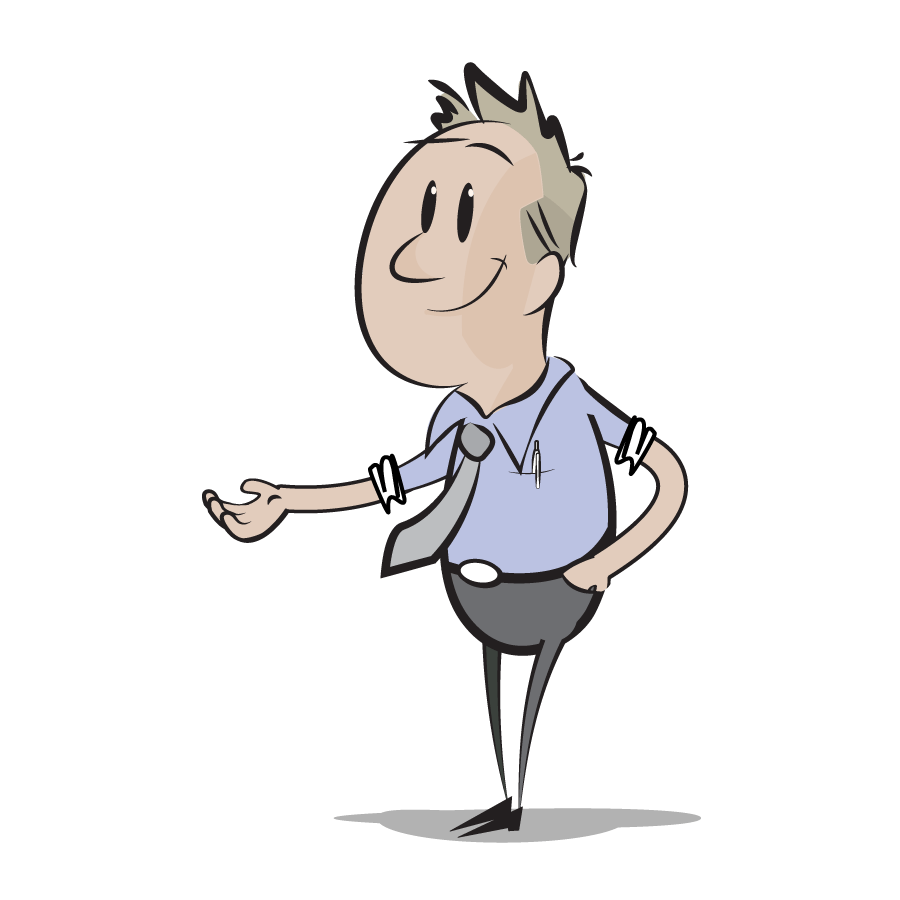 Tax professional illustration